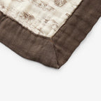 Milkbarn Bamboo Mini Lovey | Country Toile