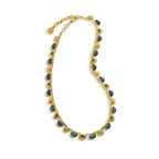 Capucine De Wulf Cleopatra Riviere Necklance - Blue Labradorite