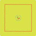 Peace Love Mahjong - Mat | Chartreuse + Cherries