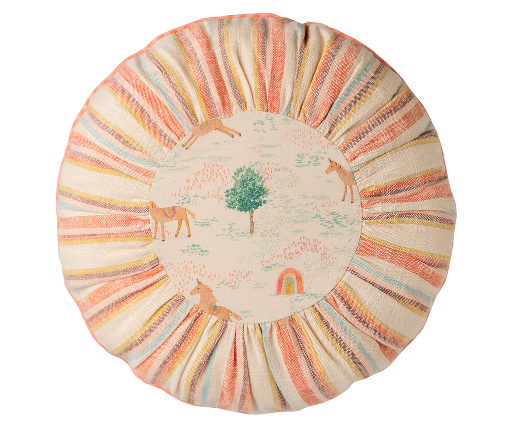 Maileg - Cushion Round, Small - Unicorn