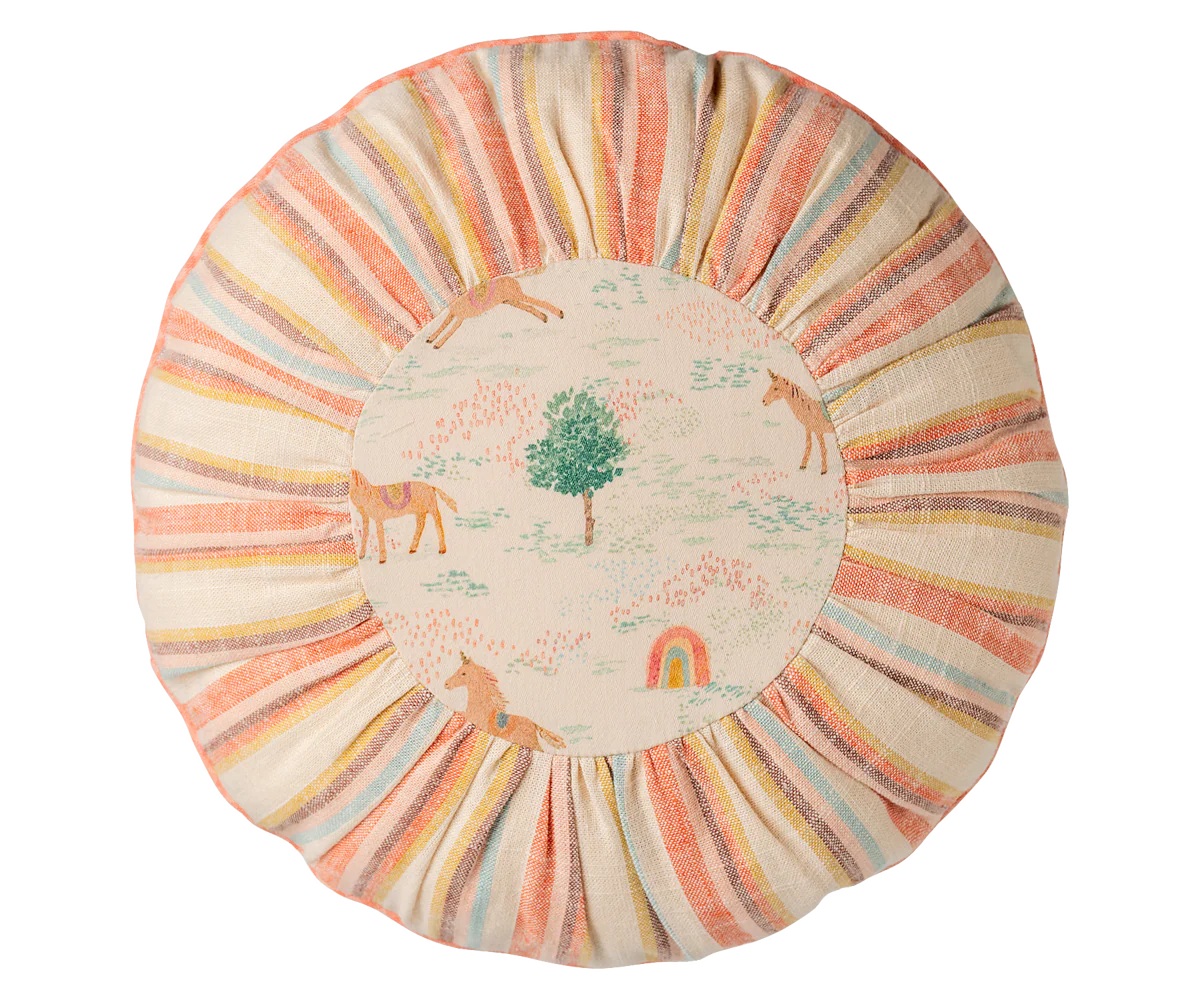 Maileg - Cushion Round, Small - Unicorn