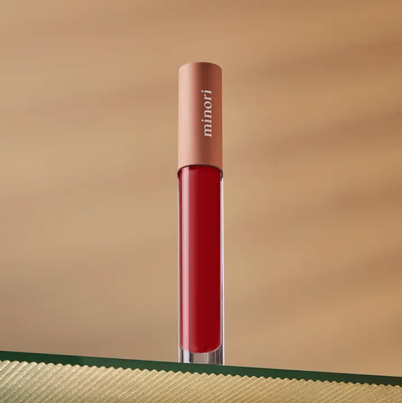 Minori - Lip Gloss — Poppy (Red + Vegan) New!