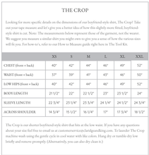 Load image into Gallery viewer, Claridge + King - The Crop in Crisp White: L
