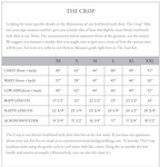 Claridge + King - The Crop in Pitch-Black: XS