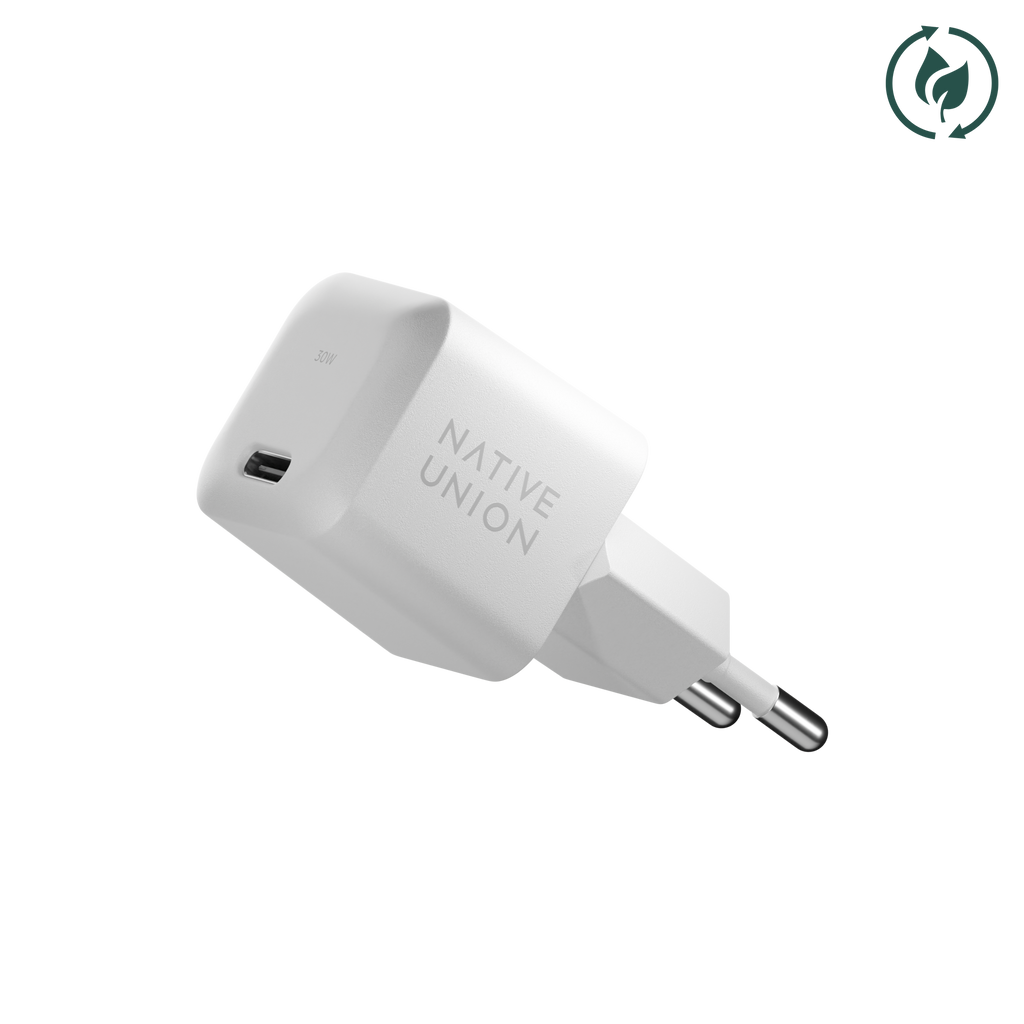 Native Union Paris - Fast GaN Charger PD 30W: US/CA Plug / Black