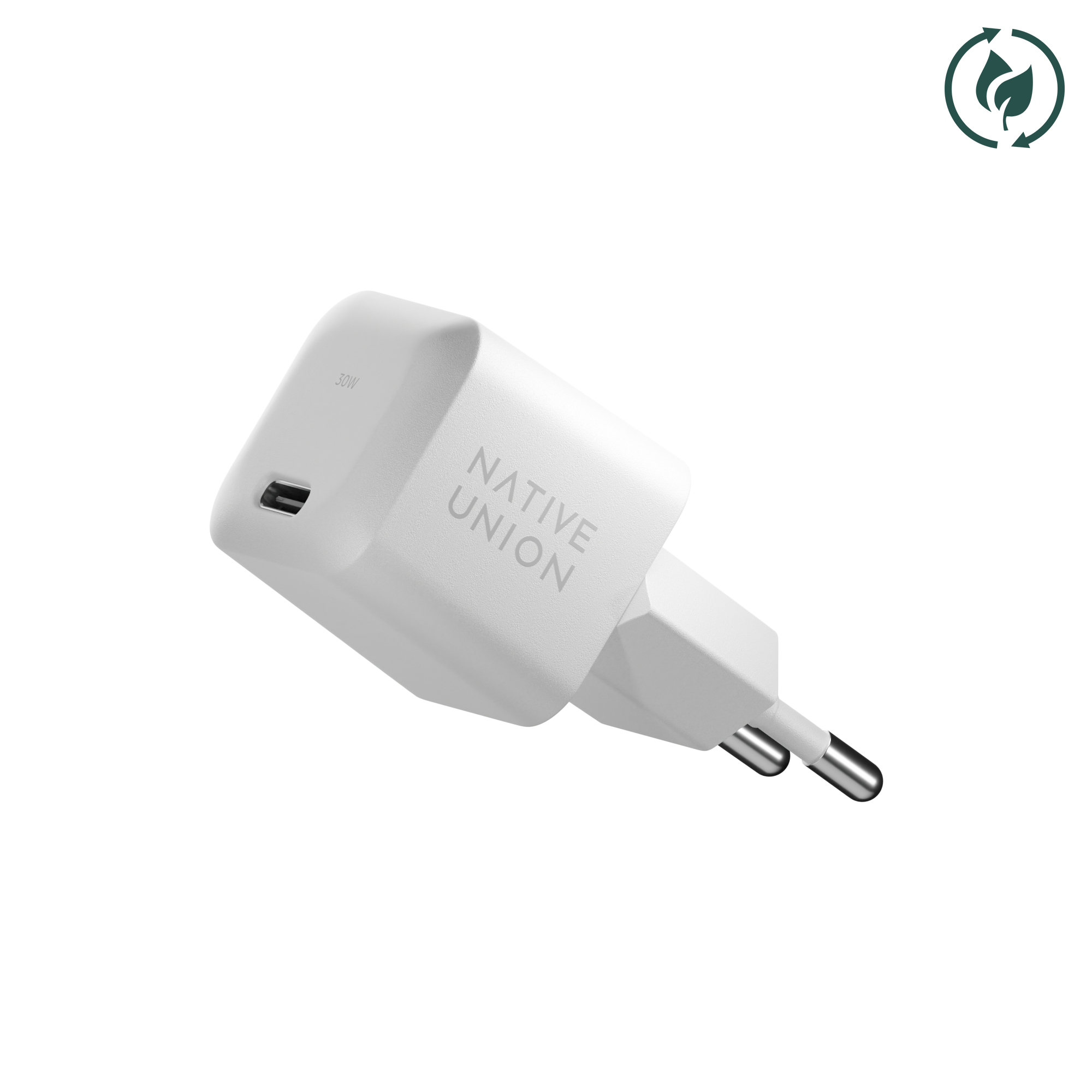 Native Union Paris - Fast GaN Charger PD 30W: US/CA Plug / Black