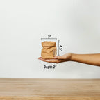 Uashmama Paper Bag - XSmall Quarzo Rosa