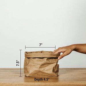 Uashmama Paper Bag - Medium | Platino