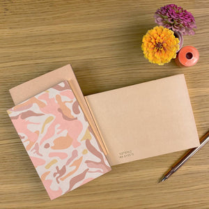 Wms&Co. ColorPads: Blush with Gilded edge, Medium Long