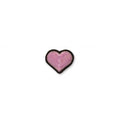 Macon & Lesquoy - Hand embroidered brooch - Pink Heart