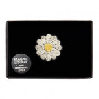 Macon & Lesquoy - Hand embroidered brooch - Mini Daisy
