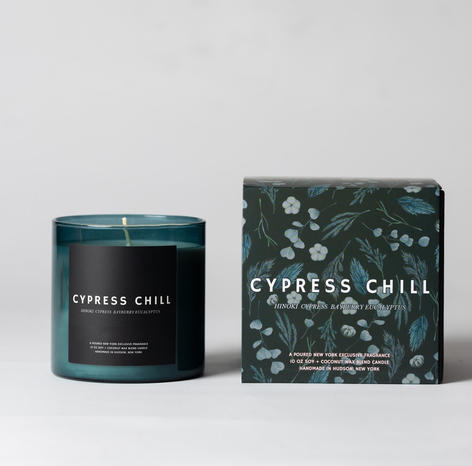 Poured New York - CYPRESS CHILL | 10oz Candle