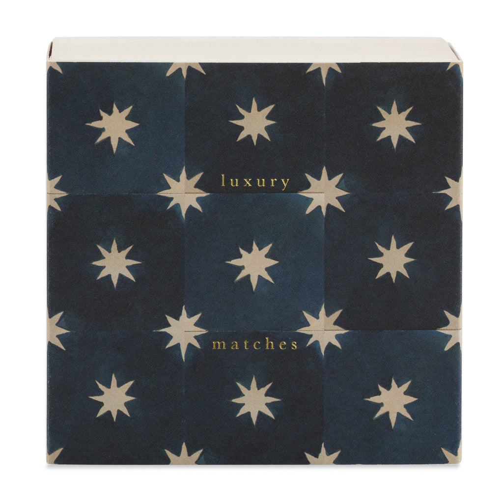 Archivist Gallery - Navy Star Tile by Wanderlust | Square - Safety Matches