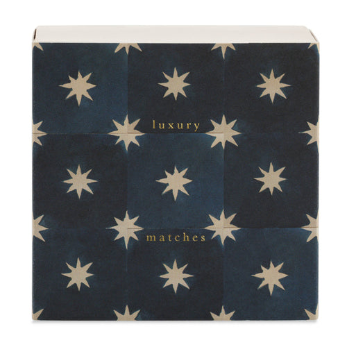 Archivist Gallery - Navy Star Tile by Wanderlust | Square - Safety Matches