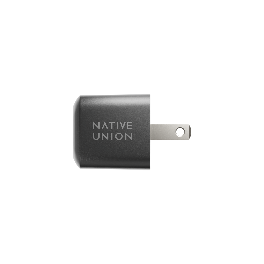 Native Union Paris - Fast GaN Charger PD 30W: US/CA Plug / Black
