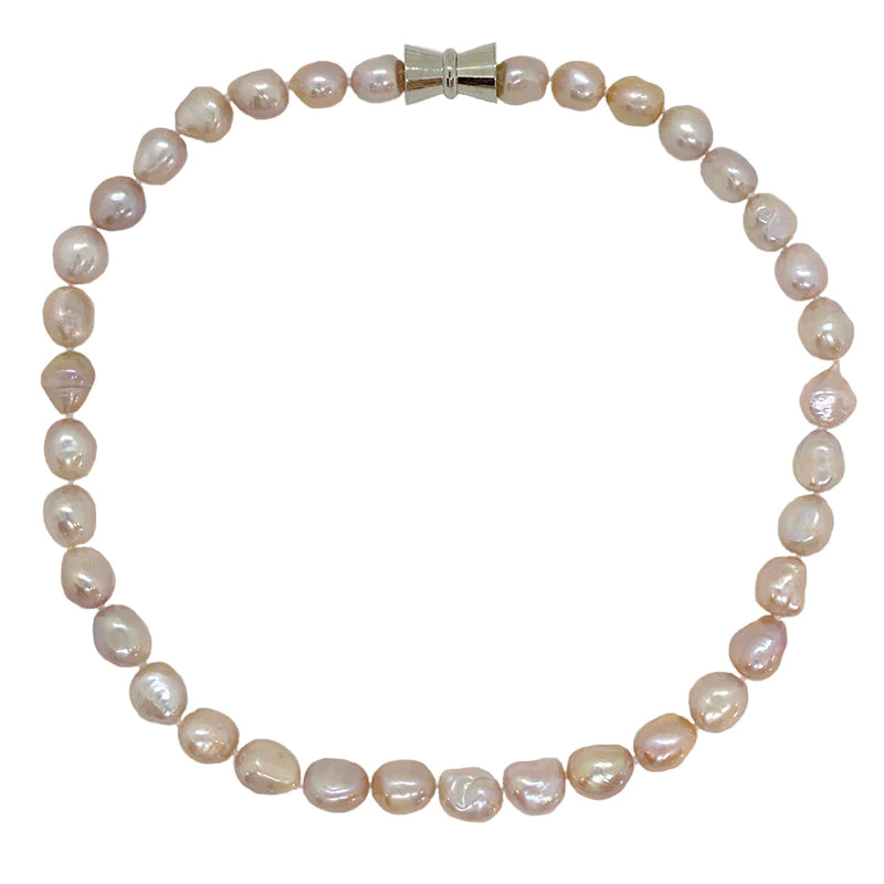 Baroque Single Strand 18" - Pink