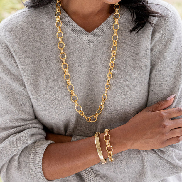 Capucine De Wulf Cleopatra Regal Link Bracelet - Gold