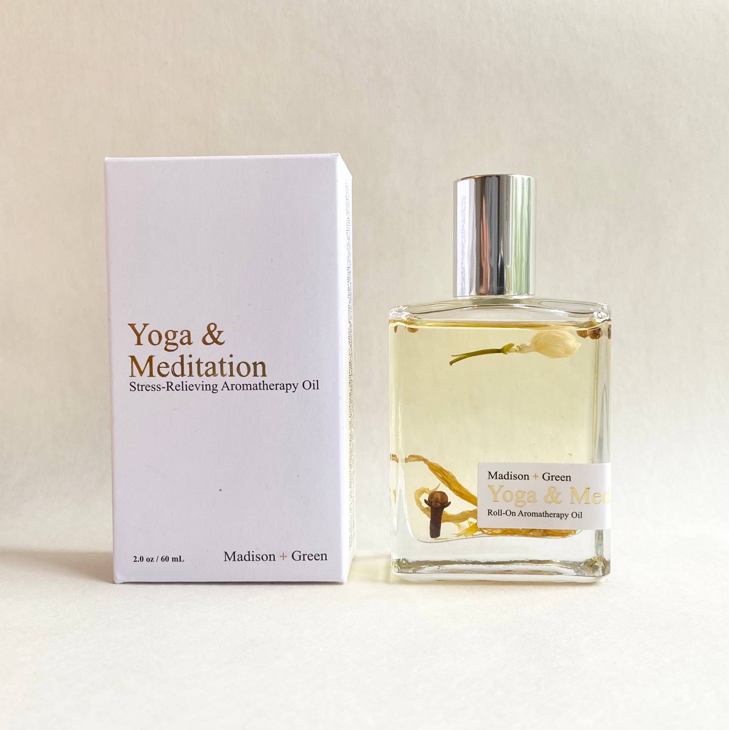 Madison + Green - Yoga & Meditation - Aromatherapy Body Oil: Mini Traveler