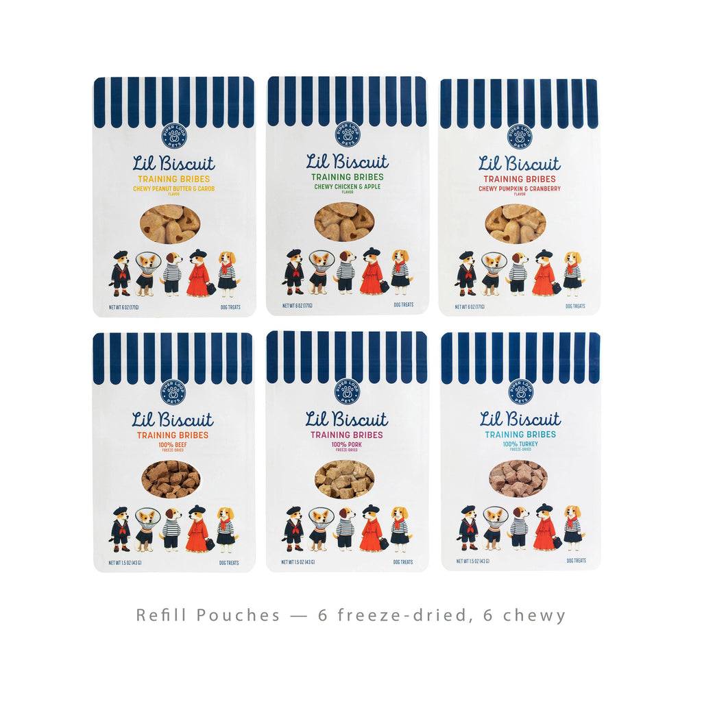 Piper Loop Pets - Lil Biscuit Treat Pouches | Freeze-Dried Beef