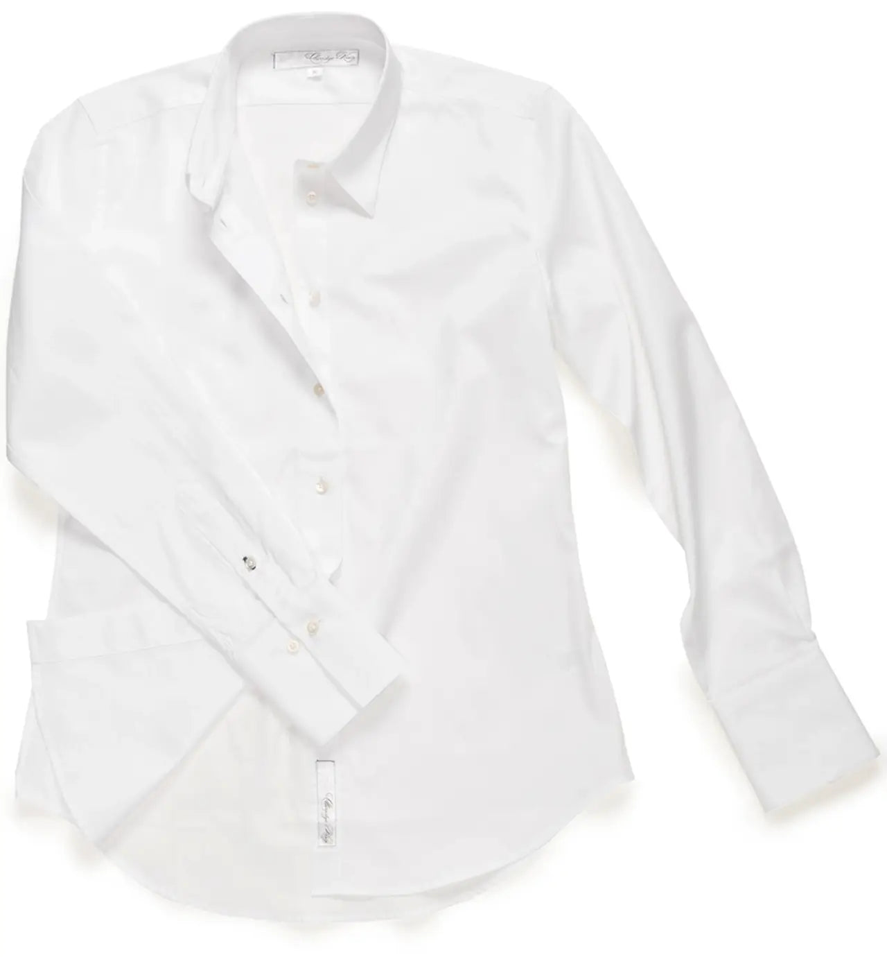 Claridge + King - The Great White Shirt, No. 1 (Pinpoint): XS