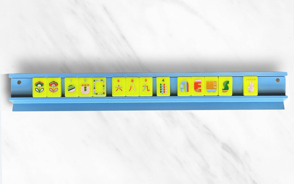 Peace Love Mahjong - Mahjong Racks + Pushers (Set of 4) | Pink