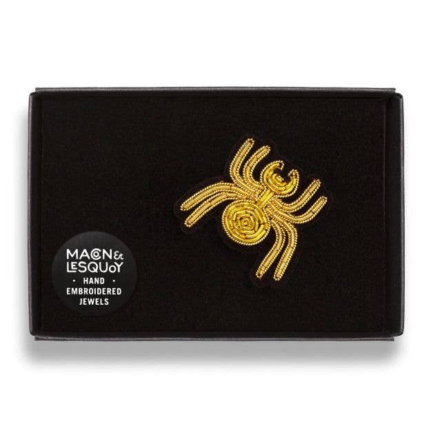 Macon & Lesquoy - Brooch - Spider