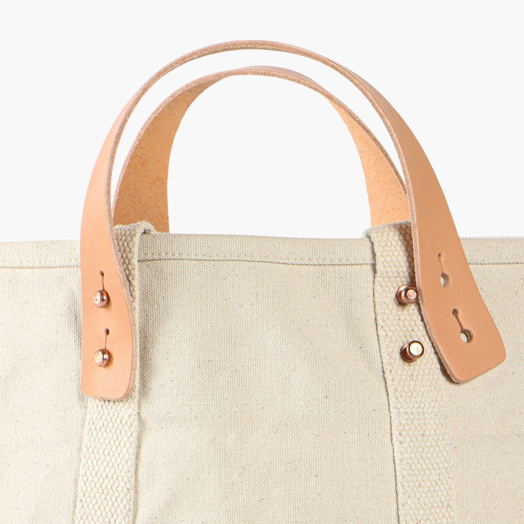 IMMODEST COTTON - Small East West Tote | Natural