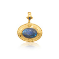 Capucine De Wulf Cleopatra Pendant - Blue Labradorite