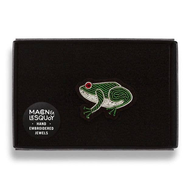 Macon & Lesquoy - Brooch - Frog