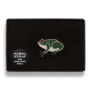Macon & Lesquoy - Brooch - Frog