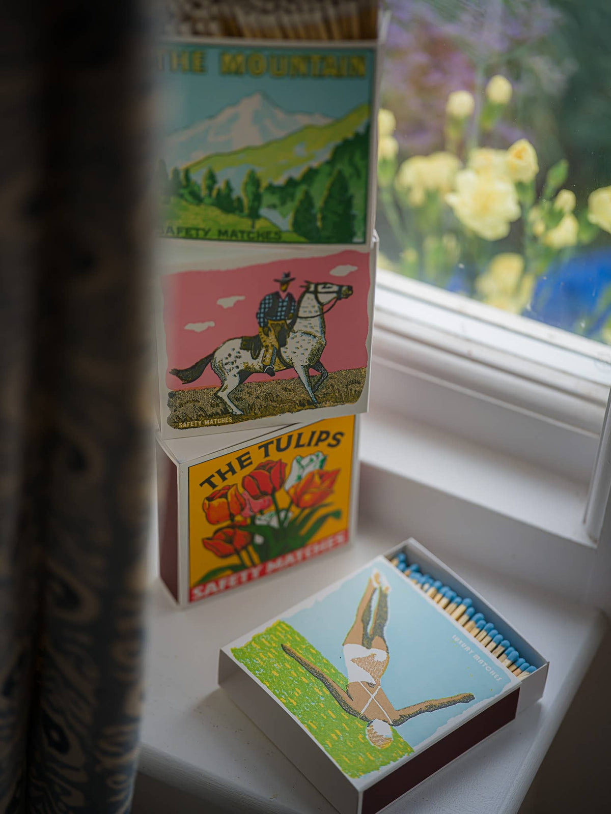 Archivist Keepsake Matchbox - Pink Cowboy