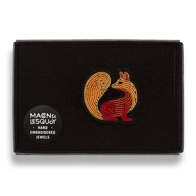 Macon & Lesquoy - Brooch - Fox