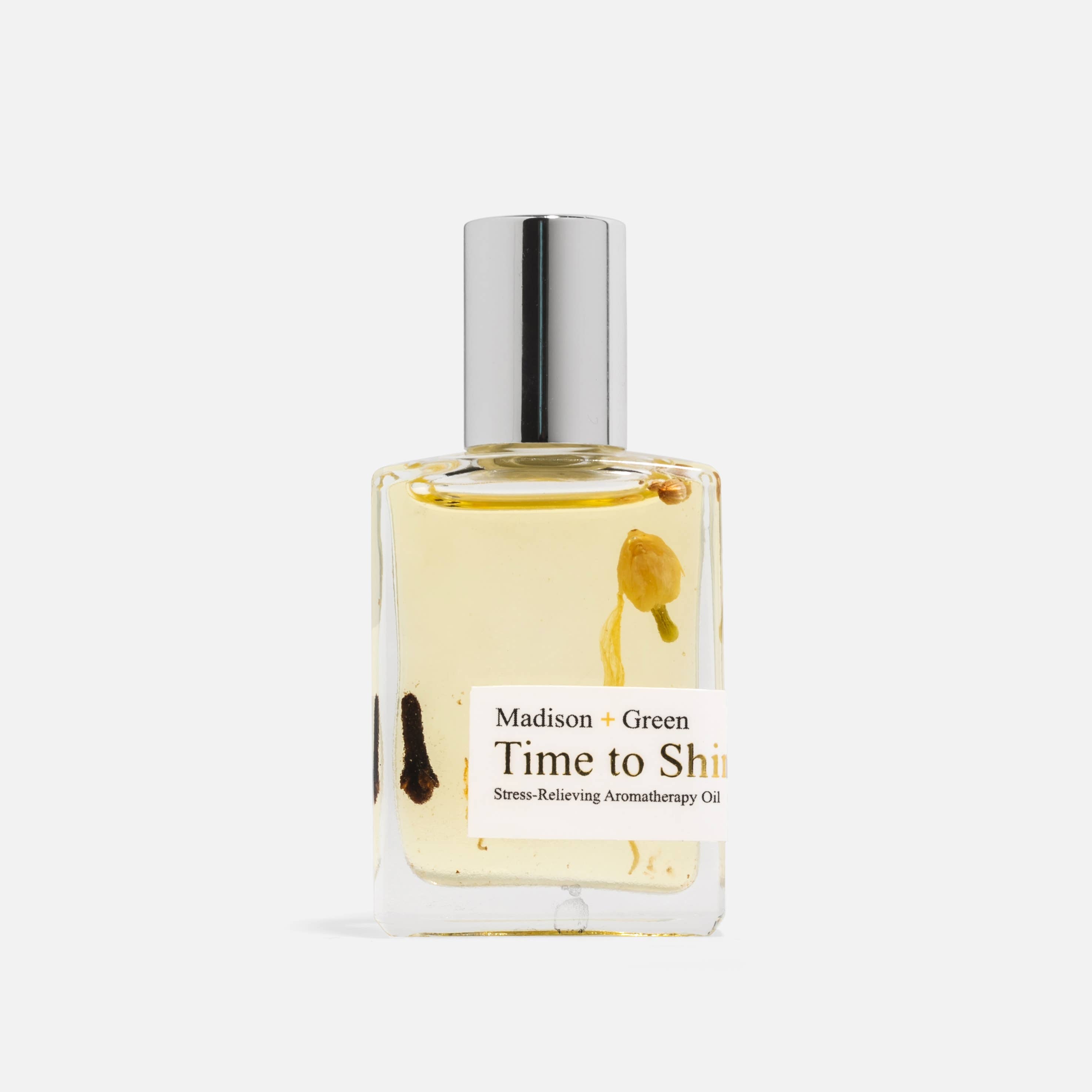 Madison + Green - "Time to Shine" - Aromatherapy Body Oil: Mini Traveler *