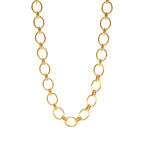 Capucine De Wulf Cleopatra Grande Link Necklace 16"+ 2" - Gold