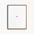 Souvenir Stationery - Red Heart Boxed Card |  Set of 6