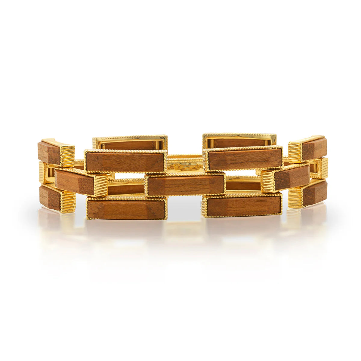 Capucine De Wulf Pathway Link Bracelet - Teak