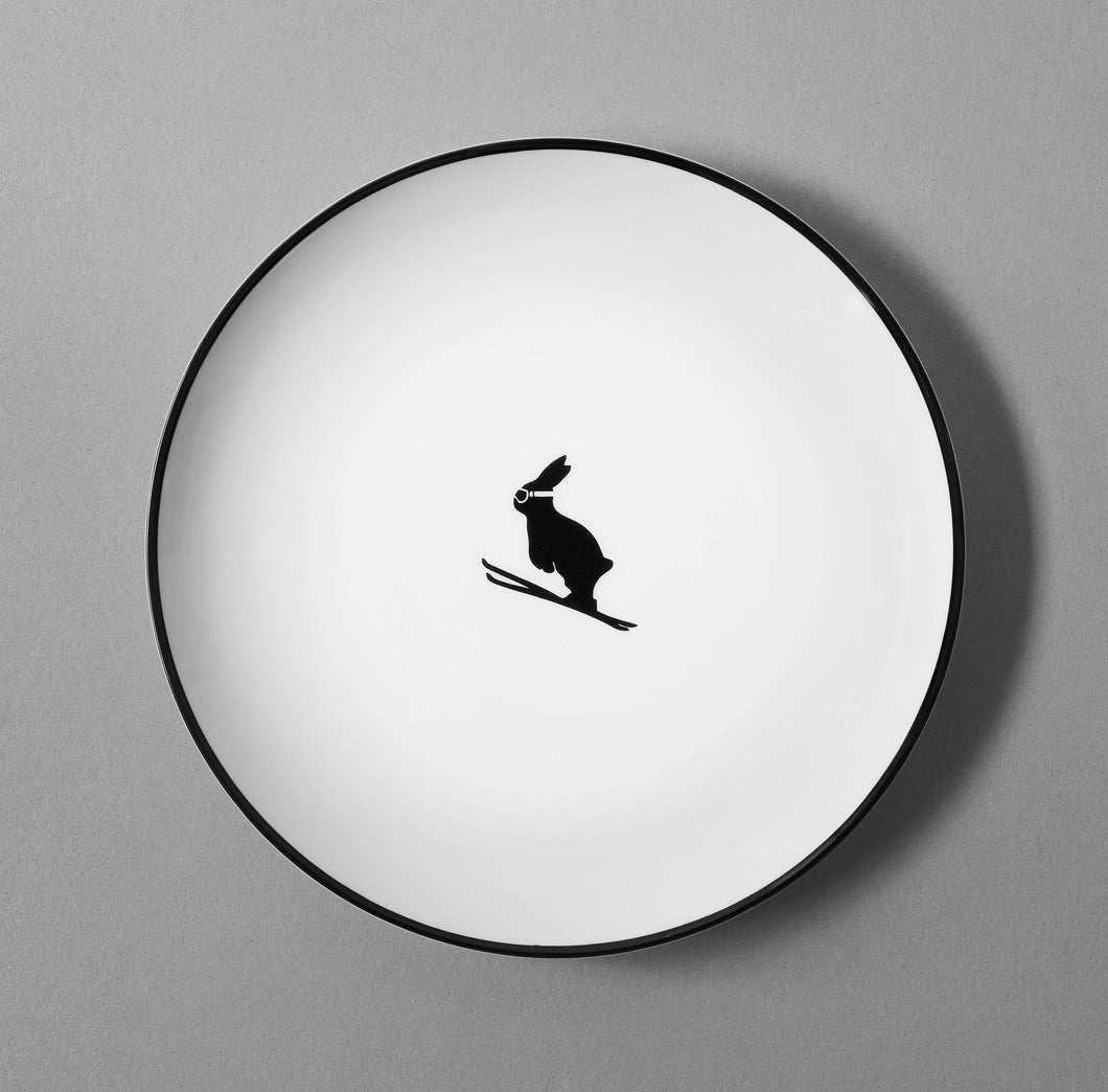 HAM - Ski Jumping Rabbit Plate