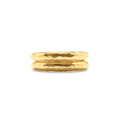Capucine De Wulf Cleopatra Slice Stacking Ring Set - Gold