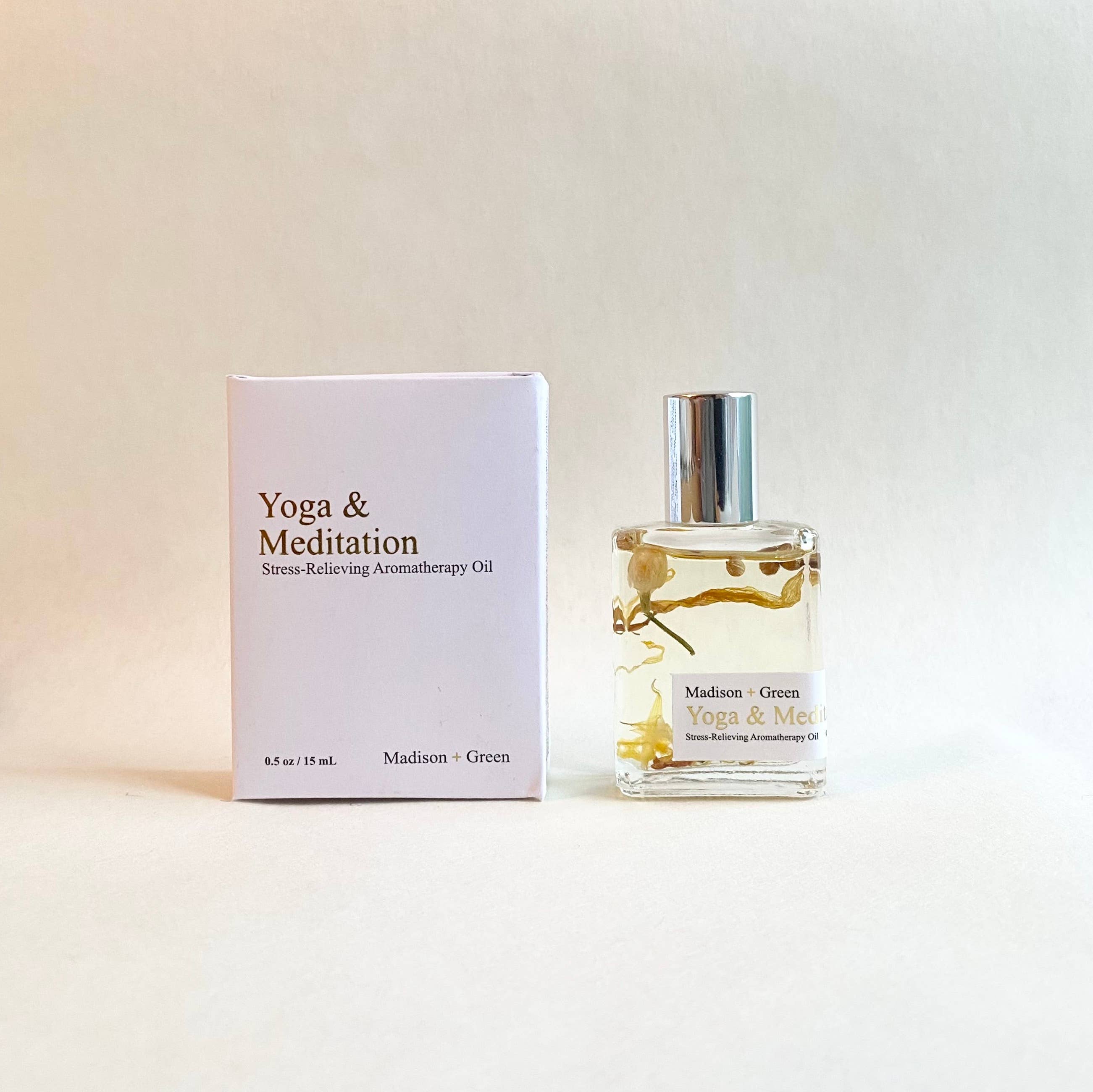 Madison + Green - Yoga & Meditation - Aromatherapy Body Oil: Mini Traveler