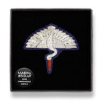 Macon & Lesquoy - Brooch - Cigogne
