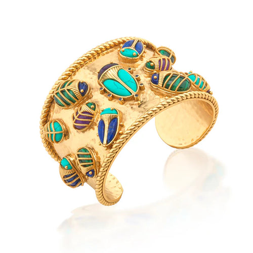 Capucine De Wulf Scarab Family Reunion Cuff