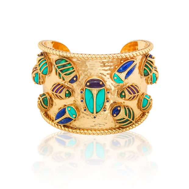 Capucine De Wulf Scarab Family Reunion Cuff