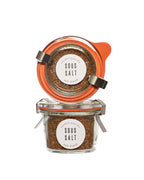 Sous Salt - Grey Salt Smoked Paprika Glass Jar: 4oz