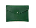 Peace Love Mahjong - Card Clutch: Large | Hunter Green