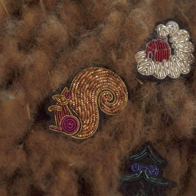 Macon & Lesquoy - Brooch - Panache Squirrel