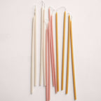 The Floral Society - Beeswax Long Stem Candles: Blossom
