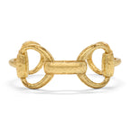 Capucine De Wulf Equestrian Snaffle Bit Cuff - Gold