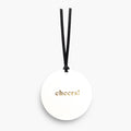 Souvenir Stationery - Cheers Gold Foil - Gift Tag