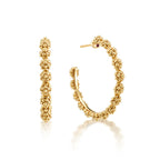Capucine De Wulf Berry Icon Medium Hoop Earrings - Gold