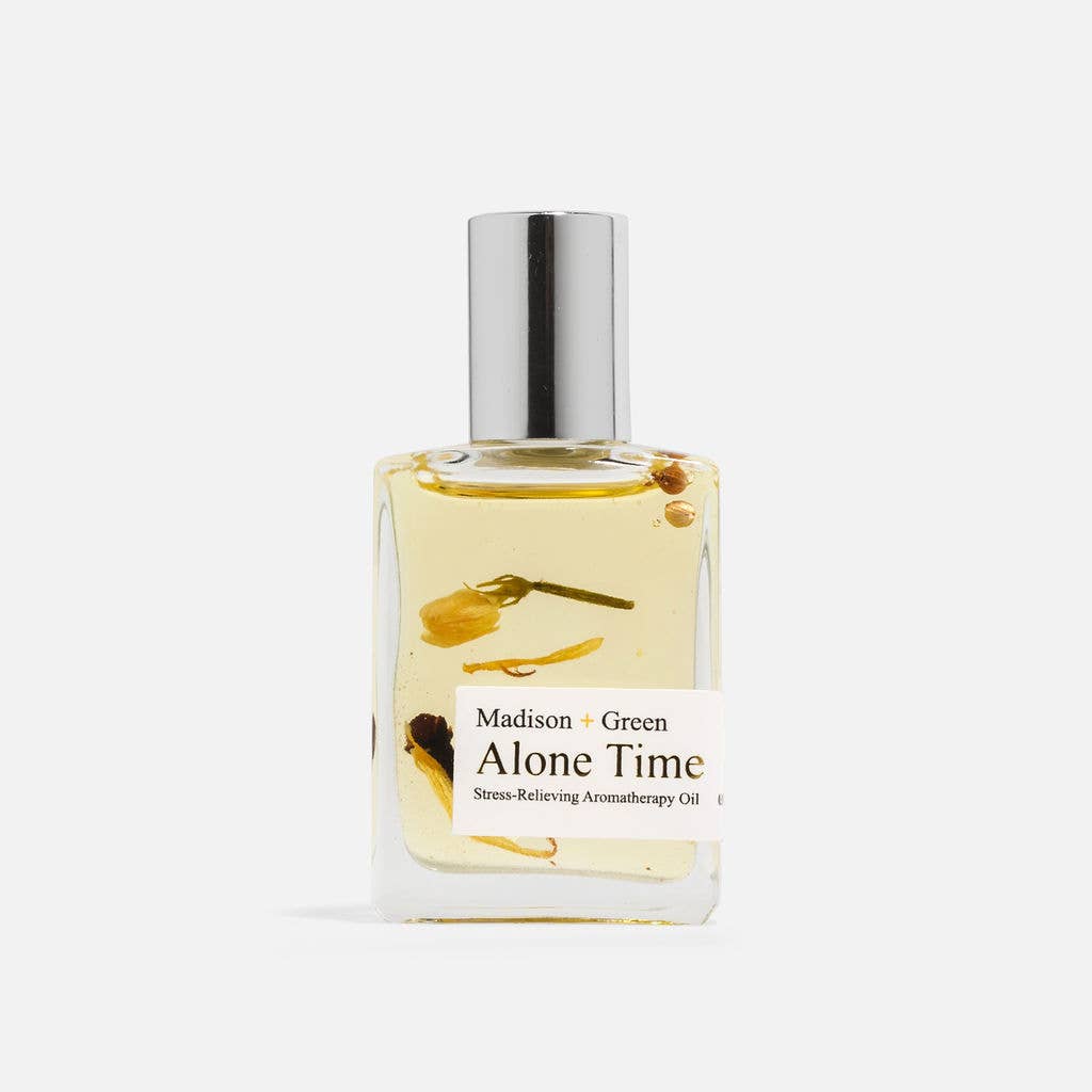 Madison + Green - "Alone Time" - Aromatherapy Body Oil: Mini Traveler *